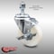 Service Caster 4 Inch SS Nylon Wheel Swivel 12mm Threaded Stem Caster with Brake SCC SCC-SSTS20S414-NYS-TLB-M1215 - alternate 1